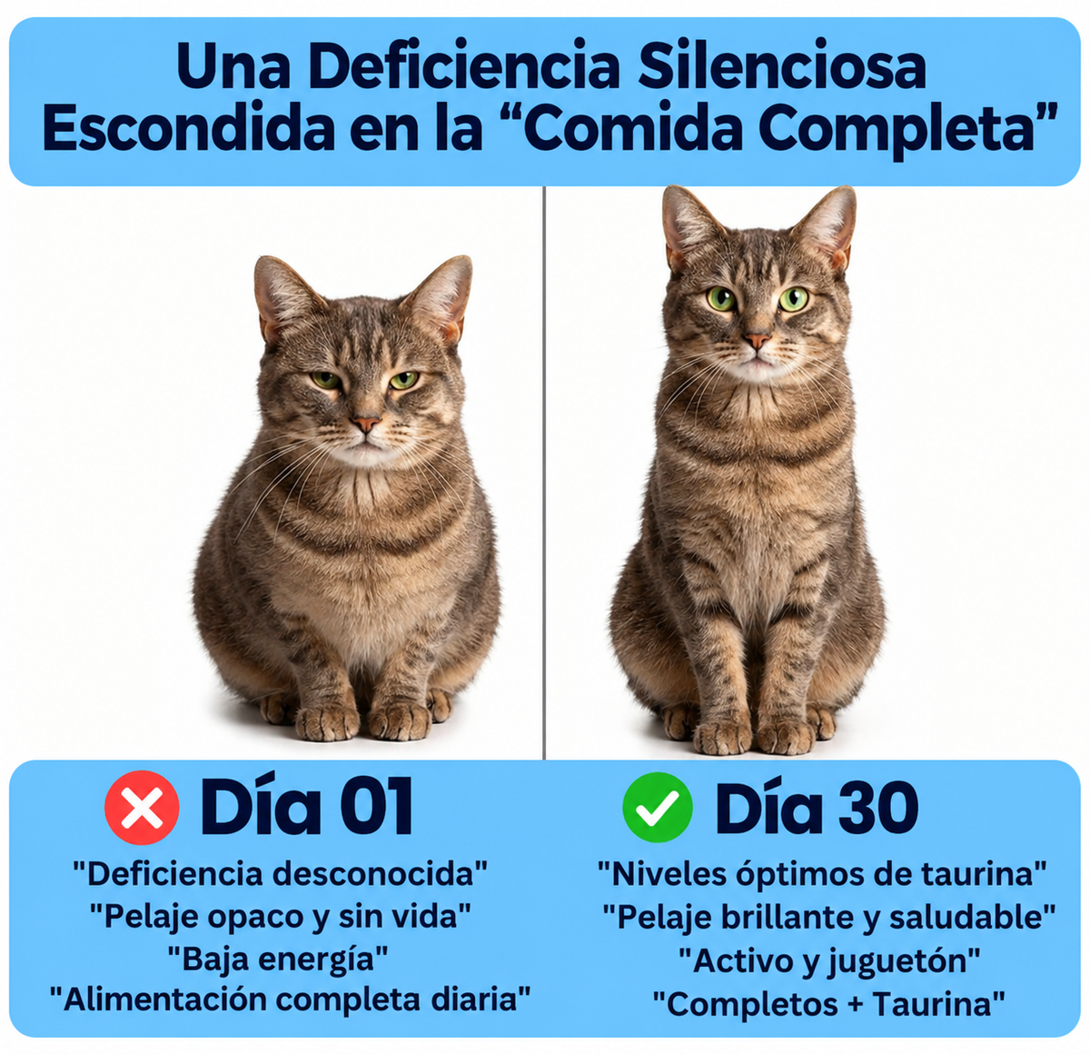 Taurina Felvion® | Cuida el corazón y la visión de tu gato
